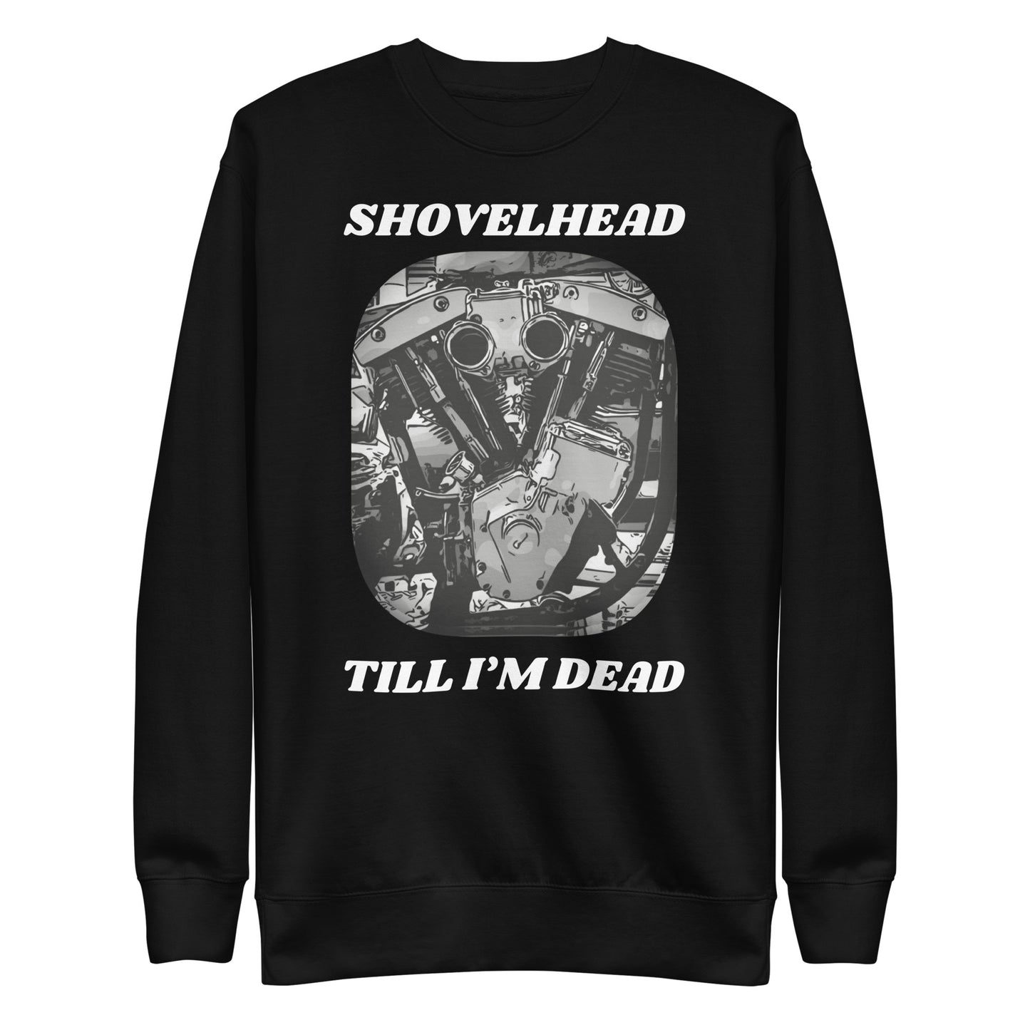 Two Sided Crew Neck Sweatshirt
