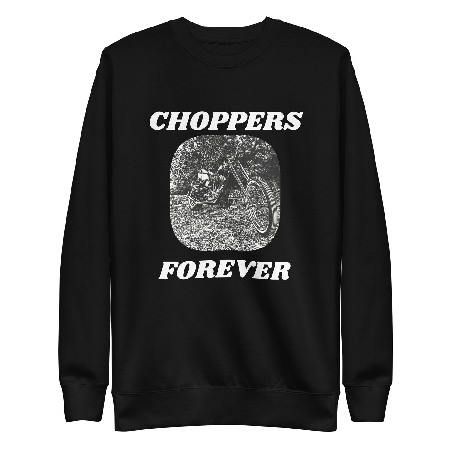 Two Sided Crew Neck Sweatshirt
